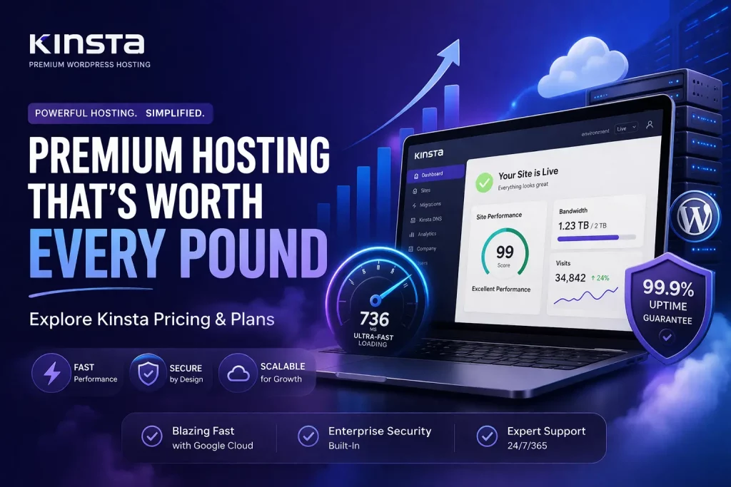 Kinsta Pricing by Box BRANDS