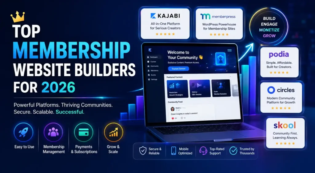 Membership website builders by Box BRANDS