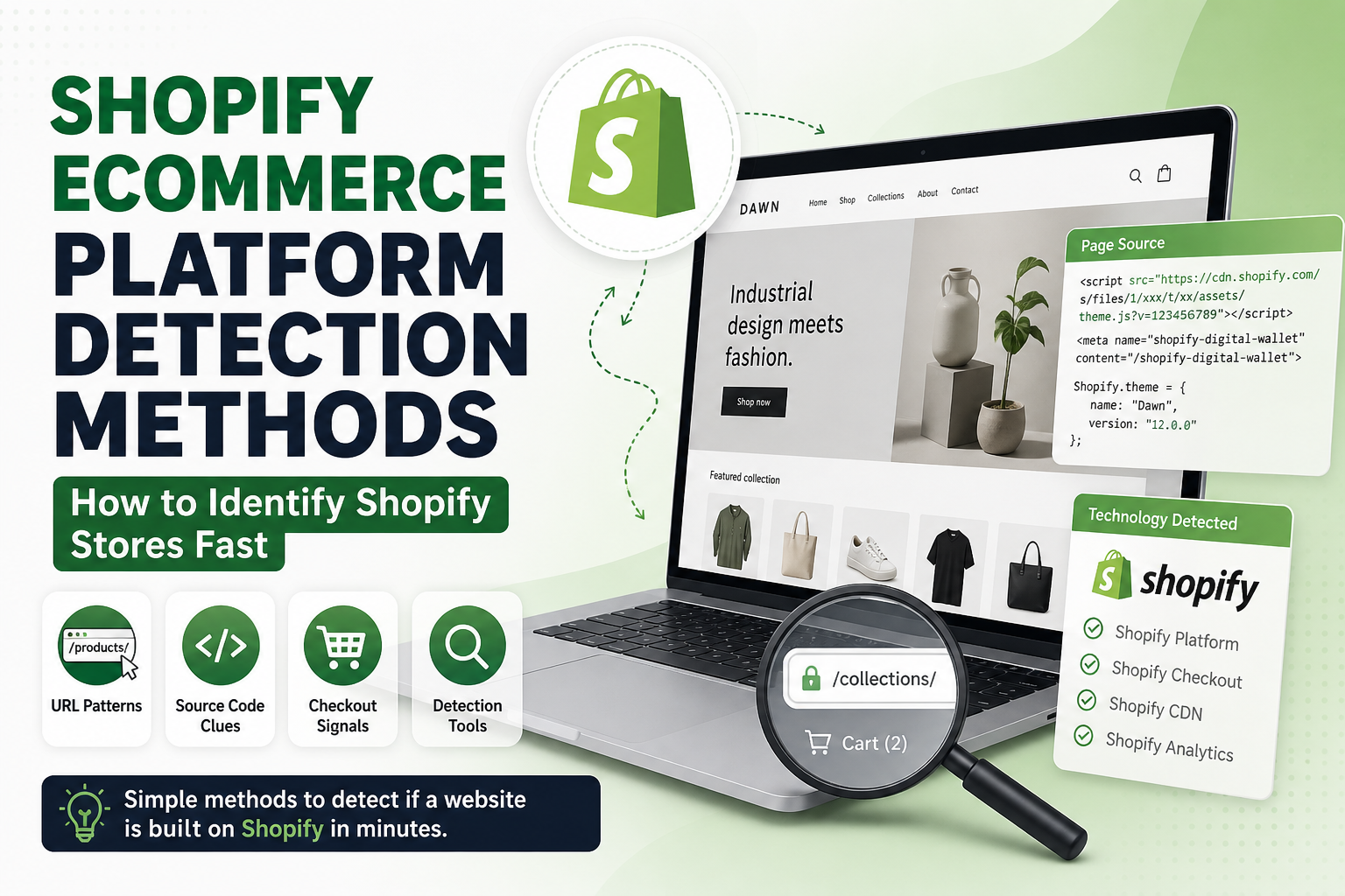 Shopify ecommerce platform detection methods by Box BRANDS