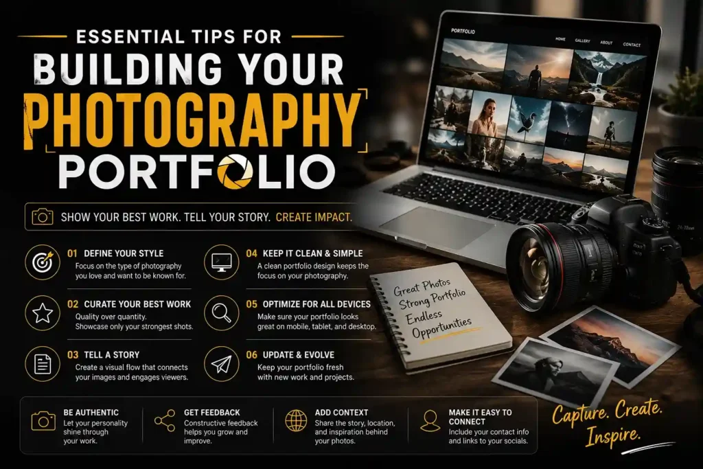 Tips on Photography Portfolio by Box BRANDS