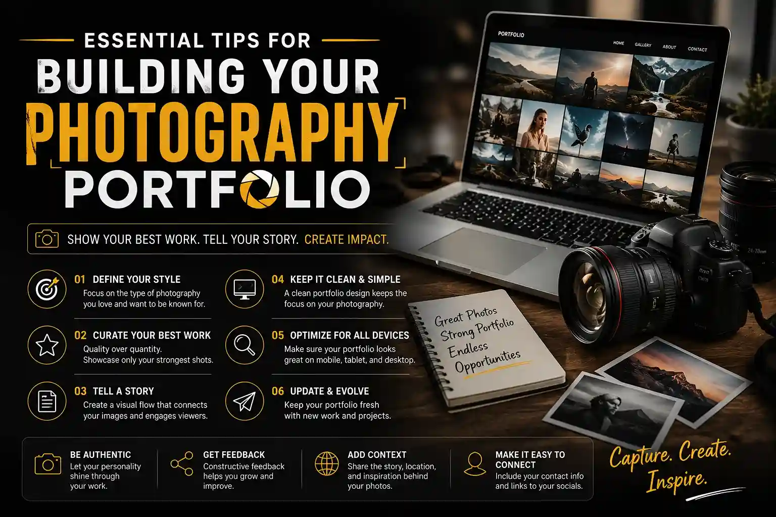 Tips on Photography Portfolio by Box BRANDS